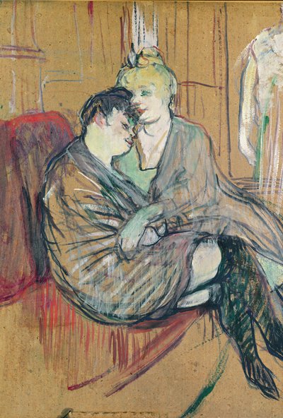 Die zwei Freunde, 1894 von Henri de Toulouse Lautrec